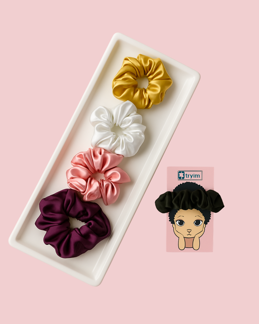 lushloops luxe – 7 in 1 satin scrunchie collection lushloops luxe – 7 in 1 satin scrunchie collection