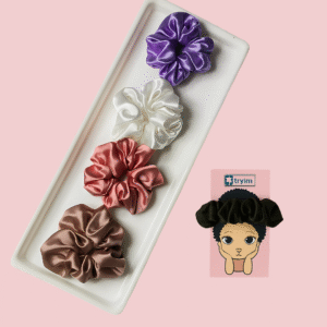 lushloops luxe – 7 in 1 satin scrunchie collection